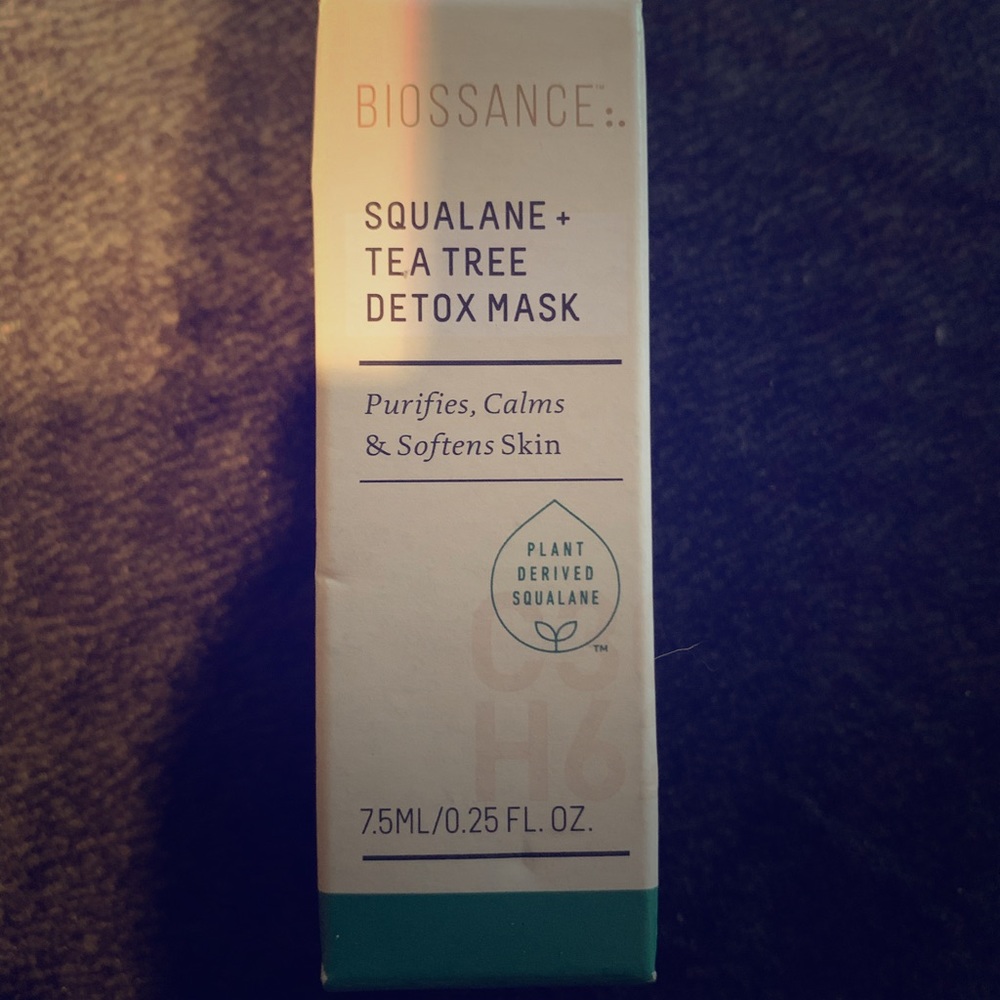 Biossance Squalane + Tea Tree Detox Mask